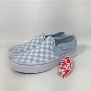 vans asher light blue